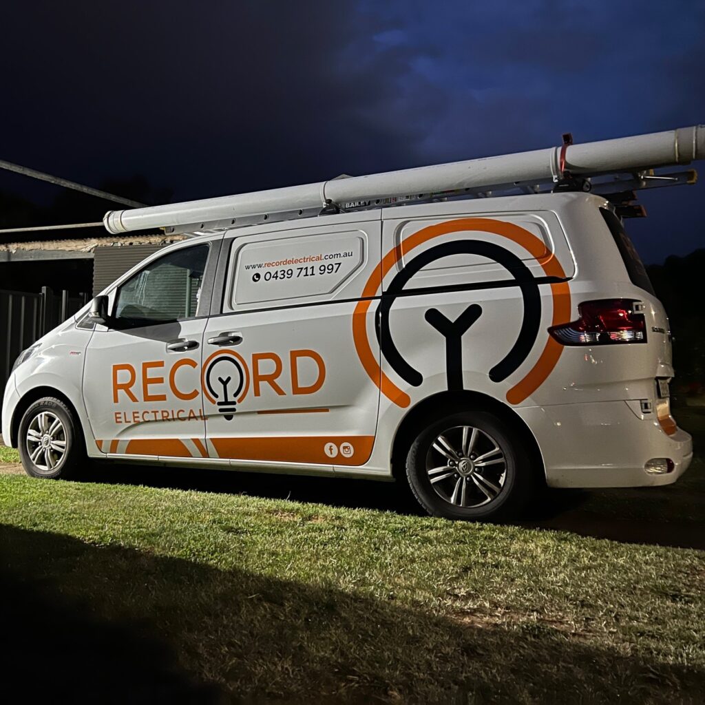 record electrical van